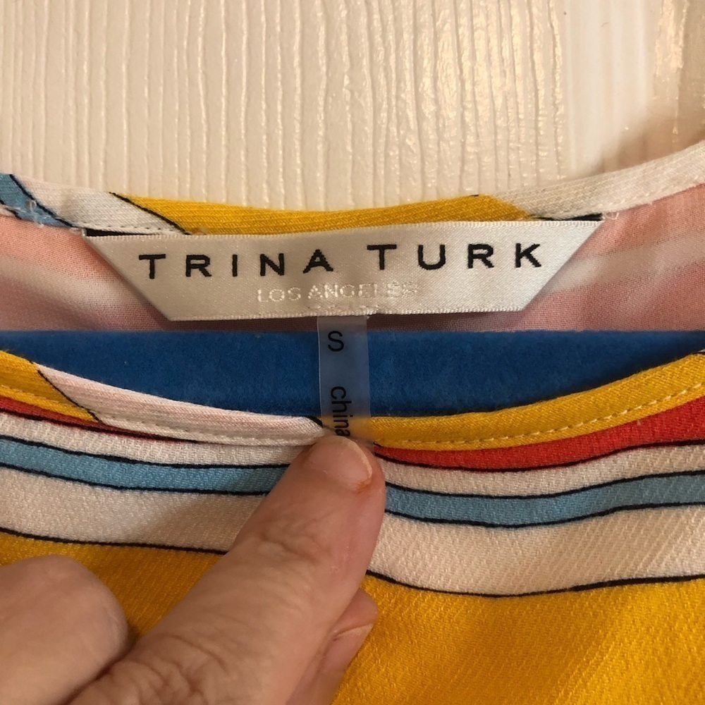Trina Turk Multicolor Striped Dress - Picture 3 of 16